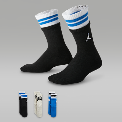 NIKE公式】ジョーダン ジュニア MVP クルー ソックス (3足